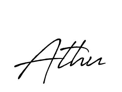 if you are searching for the best signature style for your name Athu. so please give up your signature search. here we have designed multiple signature styles  using Antro_Vectra_Bolder. Athu signature style 7 images and pictures png