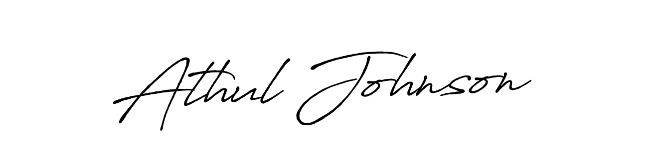 if you are searching for the best signature style for your name Athul Johnson. so please give up your signature search. here we have designed multiple signature styles  using Antro_Vectra_Bolder. Athul Johnson signature style 7 images and pictures png