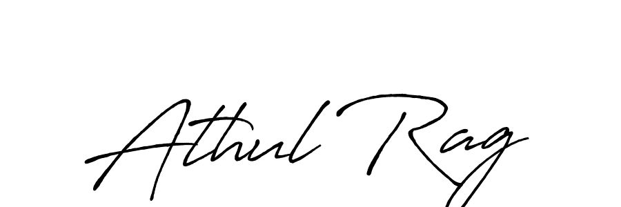 Design your own signature with our free online signature maker. With this signature software, you can create a handwritten (Antro_Vectra_Bolder) signature for name Athul Rag. Athul Rag signature style 7 images and pictures png