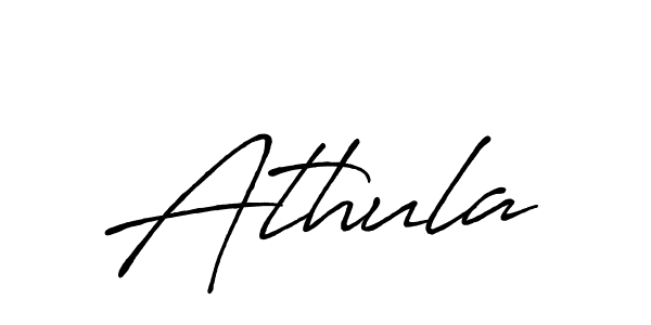 How to make Athula signature? Antro_Vectra_Bolder is a professional autograph style. Create handwritten signature for Athula name. Athula signature style 7 images and pictures png