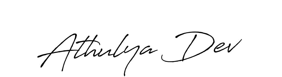 Make a beautiful signature design for name Athulya Dev. Use this online signature maker to create a handwritten signature for free. Athulya Dev signature style 7 images and pictures png