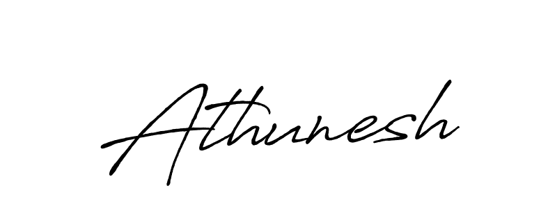 Design your own signature with our free online signature maker. With this signature software, you can create a handwritten (Antro_Vectra_Bolder) signature for name Athunesh. Athunesh signature style 7 images and pictures png