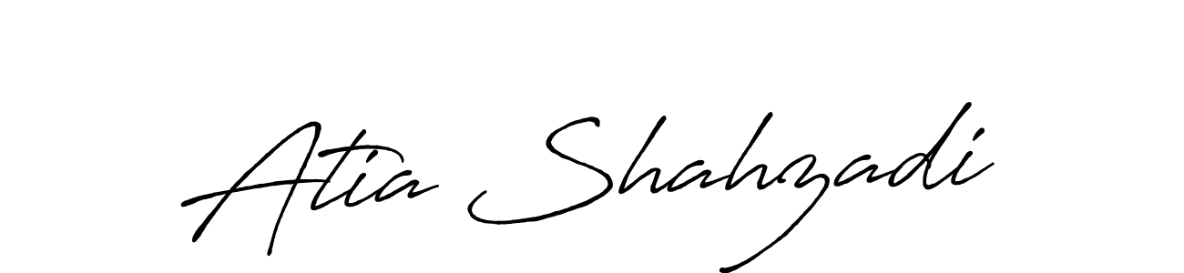 Make a beautiful signature design for name Atia Shahzadi. Use this online signature maker to create a handwritten signature for free. Atia Shahzadi signature style 7 images and pictures png