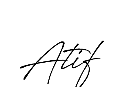 Make a beautiful signature design for name Atif. Use this online signature maker to create a handwritten signature for free. Atif signature style 7 images and pictures png