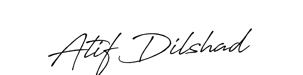 Similarly Antro_Vectra_Bolder is the best handwritten signature design. Signature creator online .You can use it as an online autograph creator for name Atif Dilshad. Atif Dilshad signature style 7 images and pictures png