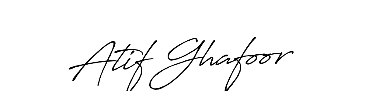 The best way (Antro_Vectra_Bolder) to make a short signature is to pick only two or three words in your name. The name Atif Ghafoor include a total of six letters. For converting this name. Atif Ghafoor signature style 7 images and pictures png