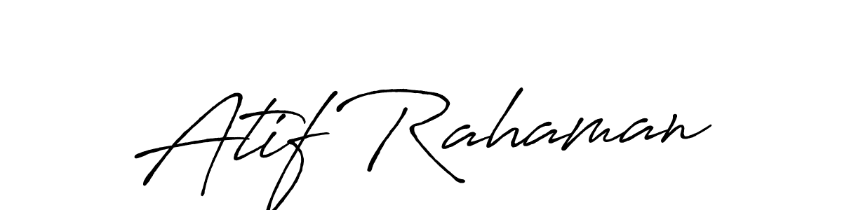 if you are searching for the best signature style for your name Atif Rahaman. so please give up your signature search. here we have designed multiple signature styles  using Antro_Vectra_Bolder. Atif Rahaman signature style 7 images and pictures png