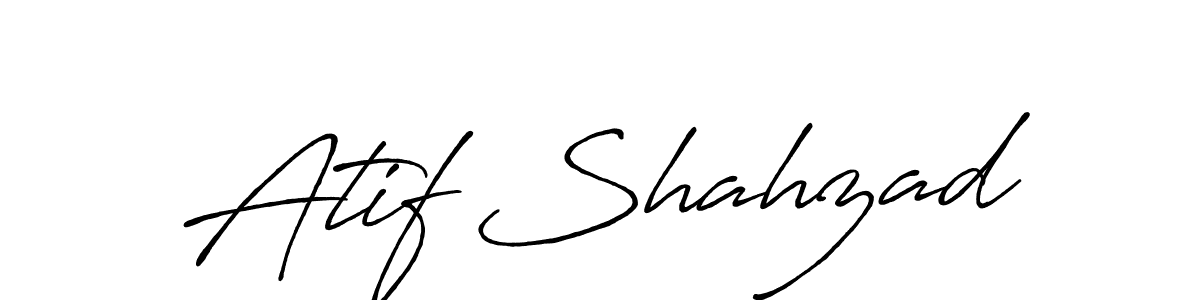Antro_Vectra_Bolder is a professional signature style that is perfect for those who want to add a touch of class to their signature. It is also a great choice for those who want to make their signature more unique. Get Atif Shahzad name to fancy signature for free. Atif Shahzad signature style 7 images and pictures png