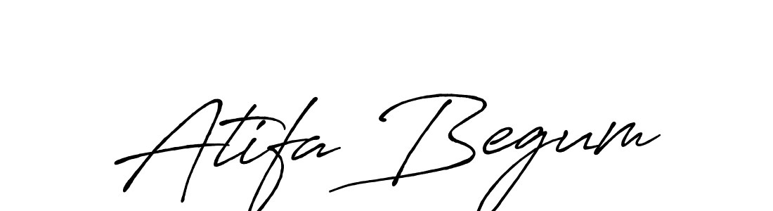 Make a short Atifa Begum signature style. Manage your documents anywhere anytime using Antro_Vectra_Bolder. Create and add eSignatures, submit forms, share and send files easily. Atifa Begum signature style 7 images and pictures png