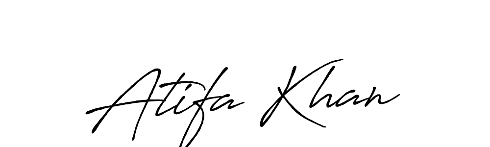This is the best signature style for the Atifa Khan name. Also you like these signature font (Antro_Vectra_Bolder). Mix name signature. Atifa Khan signature style 7 images and pictures png