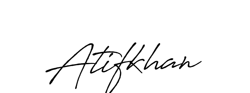 Make a beautiful signature design for name Atifkhan. Use this online signature maker to create a handwritten signature for free. Atifkhan signature style 7 images and pictures png