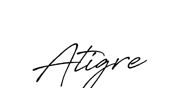 Also we have Atigre name is the best signature style. Create professional handwritten signature collection using Antro_Vectra_Bolder autograph style. Atigre signature style 7 images and pictures png