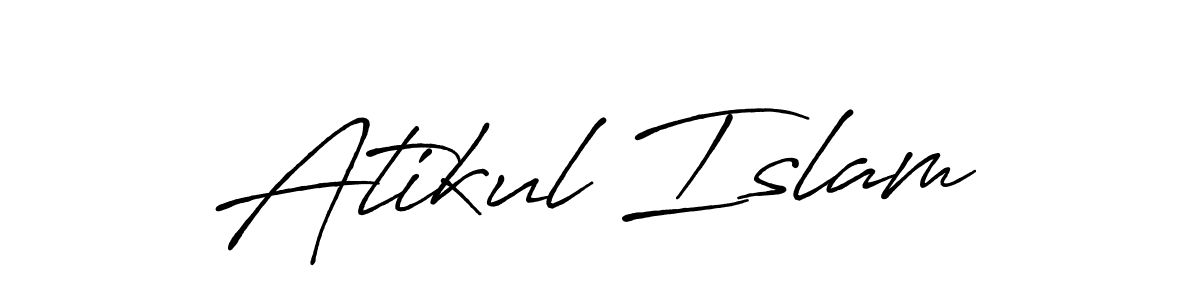 The best way (Antro_Vectra_Bolder) to make a short signature is to pick only two or three words in your name. The name Atikul Islam include a total of six letters. For converting this name. Atikul Islam signature style 7 images and pictures png