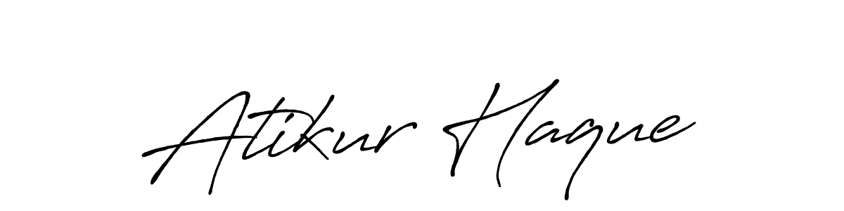 Make a short Atikur Haque signature style. Manage your documents anywhere anytime using Antro_Vectra_Bolder. Create and add eSignatures, submit forms, share and send files easily. Atikur Haque signature style 7 images and pictures png