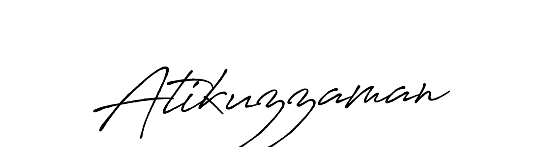 It looks lik you need a new signature style for name Atikuzzaman. Design unique handwritten (Antro_Vectra_Bolder) signature with our free signature maker in just a few clicks. Atikuzzaman signature style 7 images and pictures png