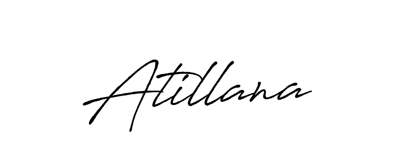 Here are the top 10 professional signature styles for the name Atillana. These are the best autograph styles you can use for your name. Atillana signature style 7 images and pictures png
