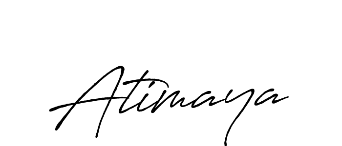 Make a beautiful signature design for name Atimaya. With this signature (Antro_Vectra_Bolder) style, you can create a handwritten signature for free. Atimaya signature style 7 images and pictures png