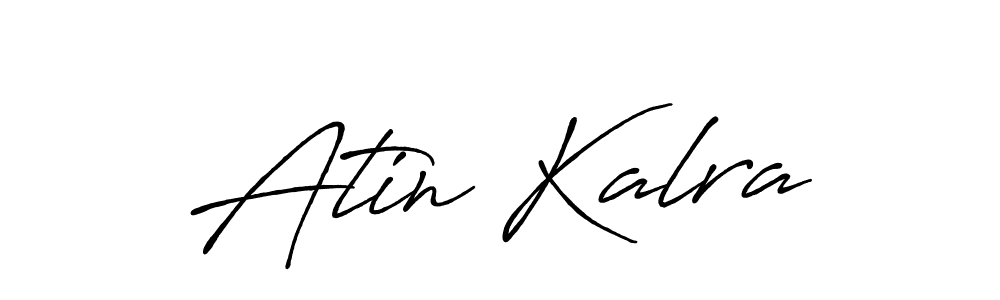 Also we have Atin Kalra name is the best signature style. Create professional handwritten signature collection using Antro_Vectra_Bolder autograph style. Atin Kalra signature style 7 images and pictures png