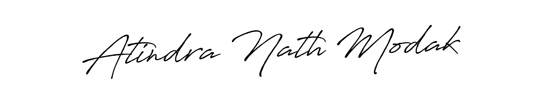Antro_Vectra_Bolder is a professional signature style that is perfect for those who want to add a touch of class to their signature. It is also a great choice for those who want to make their signature more unique. Get Atindra Nath Modak name to fancy signature for free. Atindra Nath Modak signature style 7 images and pictures png