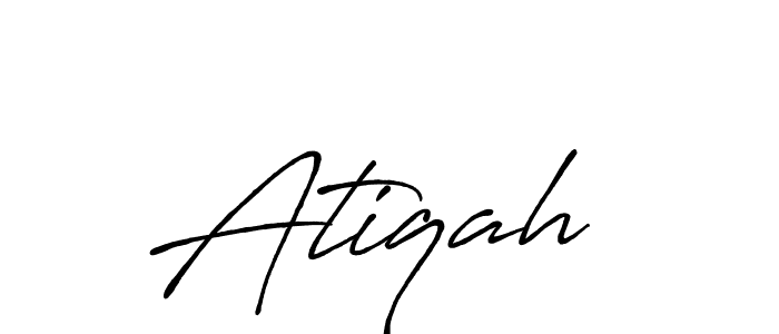 How to Draw Atiqah  signature style? Antro_Vectra_Bolder is a latest design signature styles for name Atiqah . Atiqah  signature style 7 images and pictures png