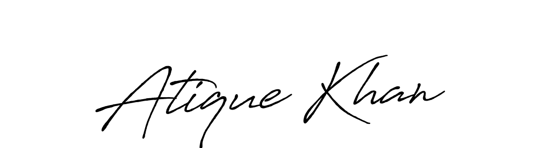 You can use this online signature creator to create a handwritten signature for the name Atique Khan. This is the best online autograph maker. Atique Khan signature style 7 images and pictures png