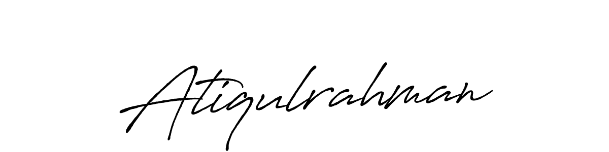Once you've used our free online signature maker to create your best signature Antro_Vectra_Bolder style, it's time to enjoy all of the benefits that Atiqulrahman name signing documents. Atiqulrahman signature style 7 images and pictures png