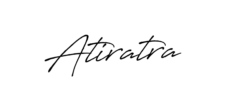 How to make Atiratra signature? Antro_Vectra_Bolder is a professional autograph style. Create handwritten signature for Atiratra name. Atiratra signature style 7 images and pictures png