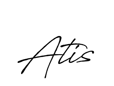 Also You can easily find your signature by using the search form. We will create Atis name handwritten signature images for you free of cost using Antro_Vectra_Bolder sign style. Atis signature style 7 images and pictures png