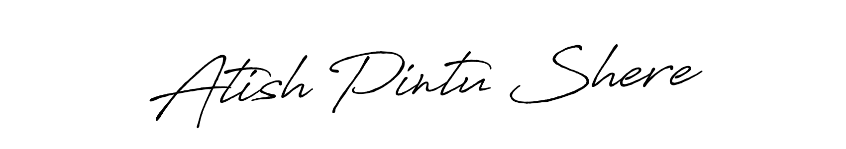 You should practise on your own different ways (Antro_Vectra_Bolder) to write your name (Atish Pintu Shere) in signature. don't let someone else do it for you. Atish Pintu Shere signature style 7 images and pictures png