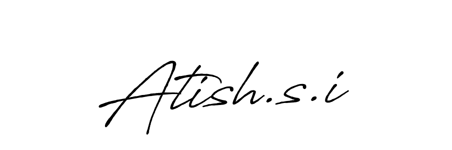 It looks lik you need a new signature style for name Atish.s.i. Design unique handwritten (Antro_Vectra_Bolder) signature with our free signature maker in just a few clicks. Atish.s.i signature style 7 images and pictures png