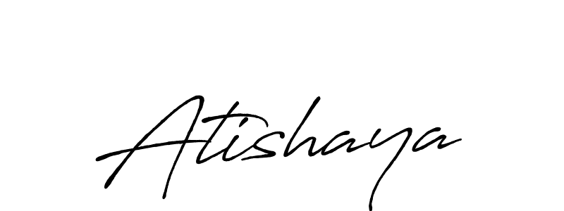 Also You can easily find your signature by using the search form. We will create Atishaya name handwritten signature images for you free of cost using Antro_Vectra_Bolder sign style. Atishaya signature style 7 images and pictures png