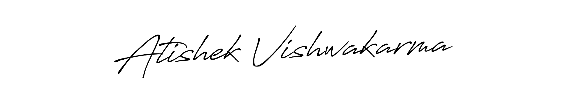 Antro_Vectra_Bolder is a professional signature style that is perfect for those who want to add a touch of class to their signature. It is also a great choice for those who want to make their signature more unique. Get Atishek Vishwakarma name to fancy signature for free. Atishek Vishwakarma signature style 7 images and pictures png