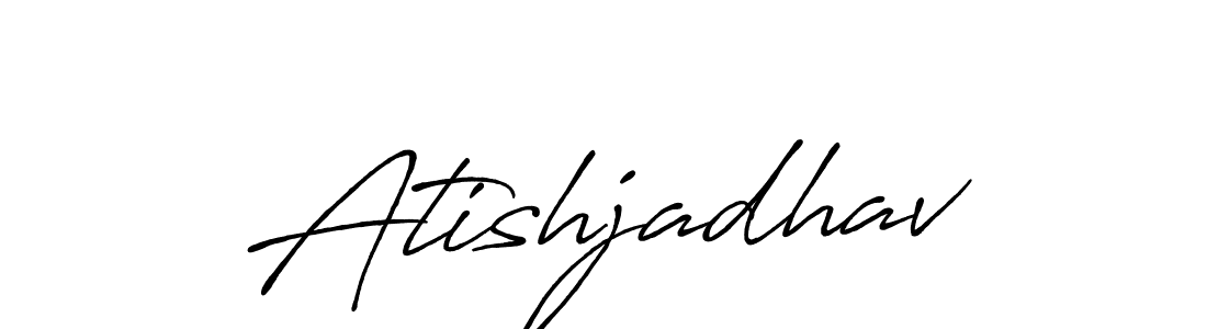 Also we have Atishjadhav name is the best signature style. Create professional handwritten signature collection using Antro_Vectra_Bolder autograph style. Atishjadhav signature style 7 images and pictures png