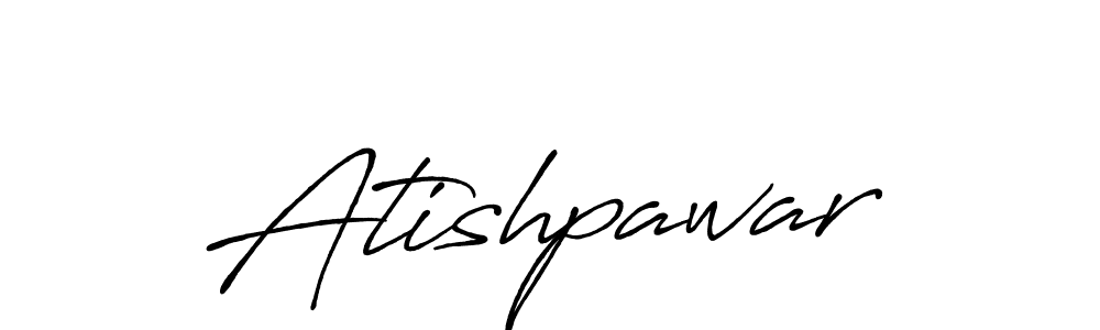 Use a signature maker to create a handwritten signature online. With this signature software, you can design (Antro_Vectra_Bolder) your own signature for name Atishpawar. Atishpawar signature style 7 images and pictures png