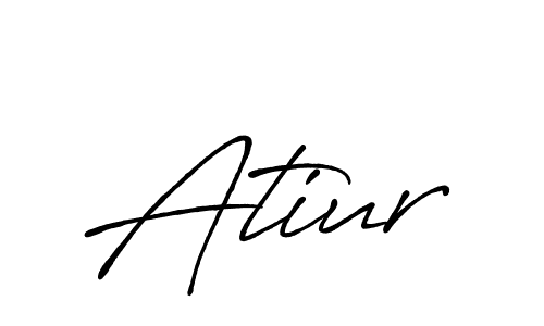 Also we have Atiur name is the best signature style. Create professional handwritten signature collection using Antro_Vectra_Bolder autograph style. Atiur signature style 7 images and pictures png