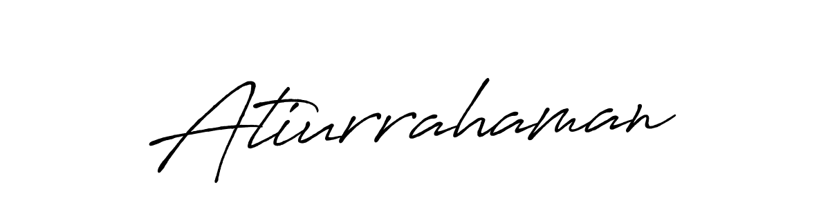 Once you've used our free online signature maker to create your best signature Antro_Vectra_Bolder style, it's time to enjoy all of the benefits that Atiurrahaman name signing documents. Atiurrahaman signature style 7 images and pictures png