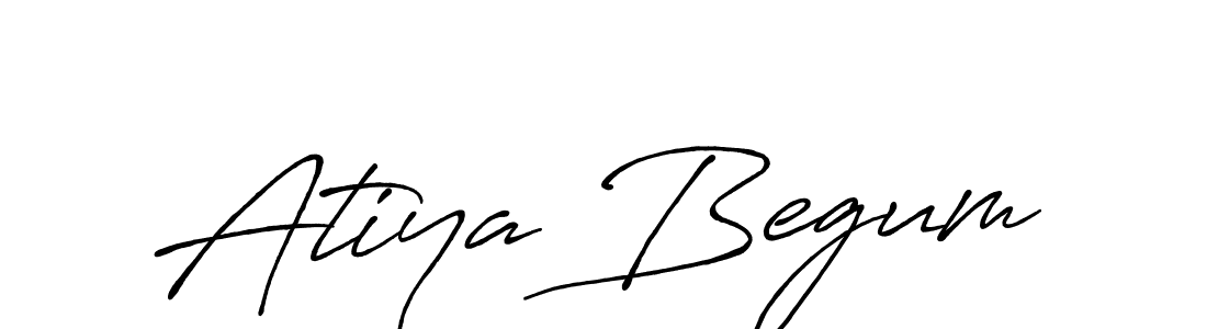 You should practise on your own different ways (Antro_Vectra_Bolder) to write your name (Atiya Begum) in signature. don't let someone else do it for you. Atiya Begum signature style 7 images and pictures png