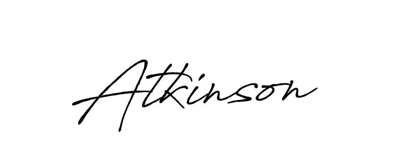 How to make Atkinson name signature. Use Antro_Vectra_Bolder style for creating short signs online. This is the latest handwritten sign. Atkinson signature style 7 images and pictures png