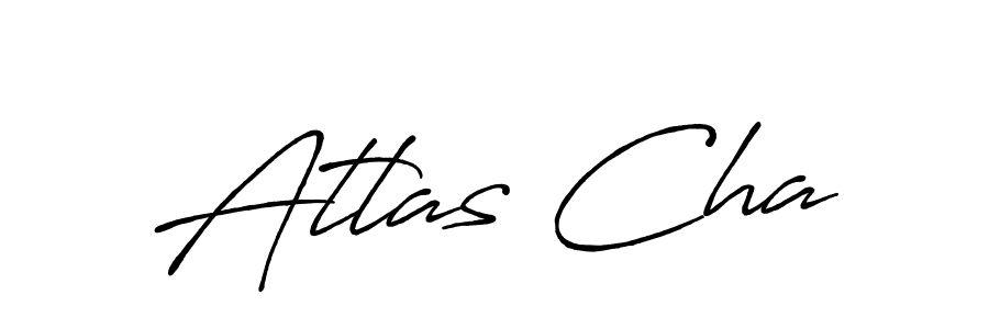 Similarly Antro_Vectra_Bolder is the best handwritten signature design. Signature creator online .You can use it as an online autograph creator for name Atlas Cha. Atlas Cha signature style 7 images and pictures png