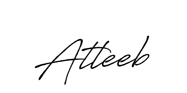 Also we have Atleeb name is the best signature style. Create professional handwritten signature collection using Antro_Vectra_Bolder autograph style. Atleeb signature style 7 images and pictures png