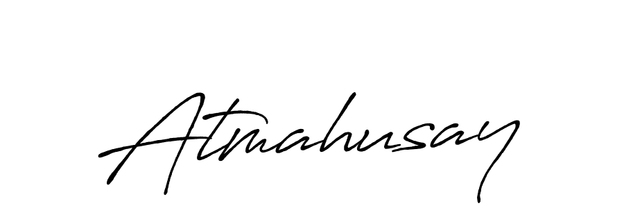 How to make Atmahusay signature? Antro_Vectra_Bolder is a professional autograph style. Create handwritten signature for Atmahusay name. Atmahusay signature style 7 images and pictures png