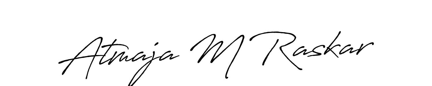 Here are the top 10 professional signature styles for the name Atmaja M Raskar. These are the best autograph styles you can use for your name. Atmaja M Raskar signature style 7 images and pictures png