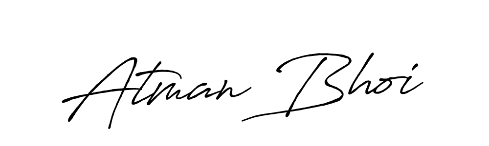 It looks lik you need a new signature style for name Atman Bhoi. Design unique handwritten (Antro_Vectra_Bolder) signature with our free signature maker in just a few clicks. Atman Bhoi signature style 7 images and pictures png