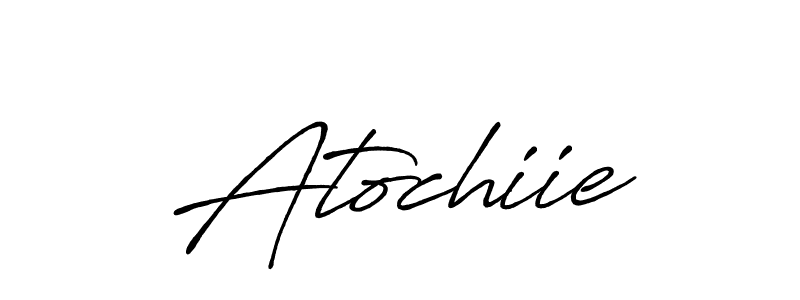 How to Draw Atochiie signature style? Antro_Vectra_Bolder is a latest design signature styles for name Atochiie. Atochiie signature style 7 images and pictures png