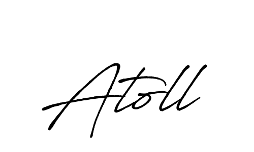 Similarly Antro_Vectra_Bolder is the best handwritten signature design. Signature creator online .You can use it as an online autograph creator for name Atoll. Atoll signature style 7 images and pictures png