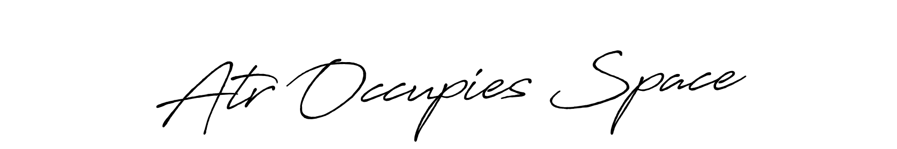 Also we have Atr Occupies Space name is the best signature style. Create professional handwritten signature collection using Antro_Vectra_Bolder autograph style. Atr Occupies Space signature style 7 images and pictures png