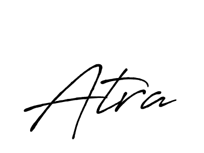 Design your own signature with our free online signature maker. With this signature software, you can create a handwritten (Antro_Vectra_Bolder) signature for name Atra. Atra signature style 7 images and pictures png