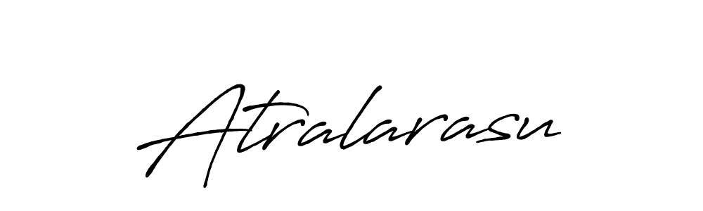 It looks lik you need a new signature style for name Atralarasu. Design unique handwritten (Antro_Vectra_Bolder) signature with our free signature maker in just a few clicks. Atralarasu signature style 7 images and pictures png