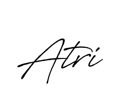 Design your own signature with our free online signature maker. With this signature software, you can create a handwritten (Antro_Vectra_Bolder) signature for name Atri. Atri signature style 7 images and pictures png