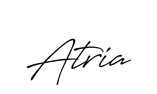 Also You can easily find your signature by using the search form. We will create Atria name handwritten signature images for you free of cost using Antro_Vectra_Bolder sign style. Atria signature style 7 images and pictures png